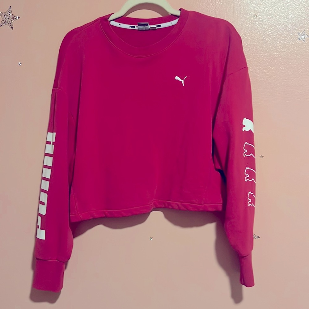 Cropped Puma Sweater